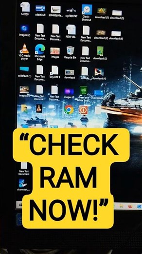 Check Your RAM Size Using ONE CMD Command!” 🔥