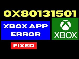Xbox App error code 0x80131501 on Windows 11 / 10 Fixed