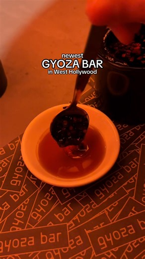 gyoza bar opened a new location in West Hollywood and you must visit!! #gyozabar #westhollywood #losangelesfood #losangelesfoodie #losangeles | Travel Eats