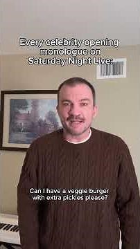 Every celebrity opening monologue on Saturday Night Live