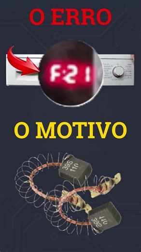 Bosch F21 – Como Apagar o Erro da Memória (Máquina de Lavar Roupa Não Inicia Programa)
