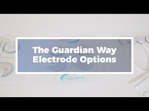 What kinds of electrodes are used for e-stim?