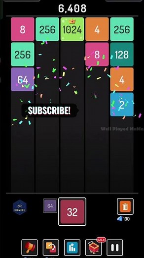 X2 Blocks | how to play x2 blocks:2048 merge games | #gaming #gameplay #games #x2blocks #trending