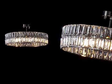 RO 45 GUN METAL CLOSE TO CEILING BY SHELIGHTS