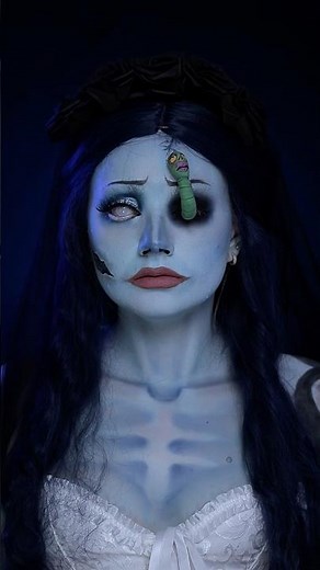 THE CORPSE BRIDE 👰‍♀️🪦 (my fav look from last halloween!!) #halloween #corpsebride