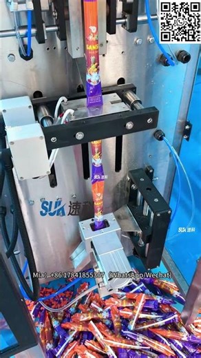 Fully automatic ice popsicle tube filling machine