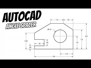 AUTOCAD ANGLE SPACER
