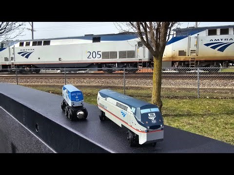 Wooden Railroad Reviews: Amtrak P42s