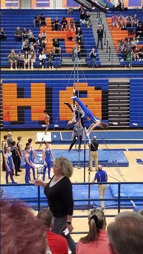 Boys Gymnastics Final Meet HighBar