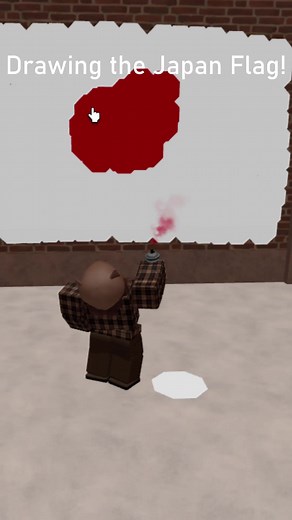 Drawing the Japan Flag! #shorts #flag #flags #animation