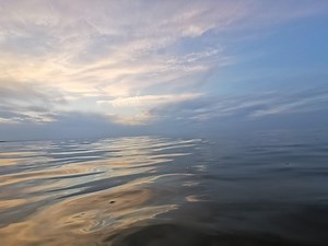 Gray Blue Sunset Seascape – Minimalist Ocean Photo for Website Hero Background or Printable Wall Art Download - Etsy