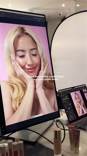 Behind the Scenes of Our Glow Paint Shoot