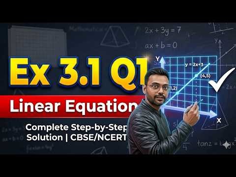 Class 10 Maths Chapter 3 Exercise 3.1 Question 1 Full Solution