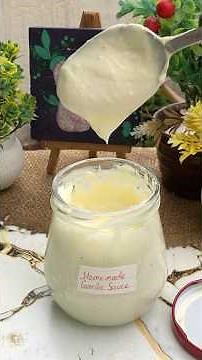 Garlic Mayo Recipe | How to make Garlic sauce | Garlic Sauce Recipe | #food #recipe