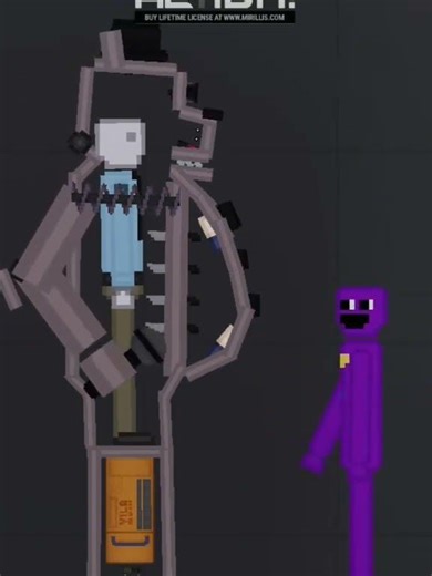 How to properly put on a Springblock suit 🤕 #fnaf