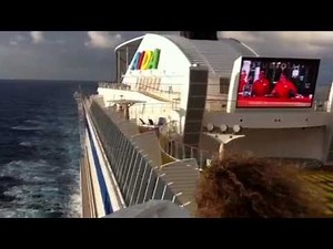 AIDAblu - Rundblick vom Pooldeck