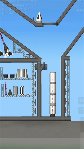New year sfs rocket design.big box rocket design #sfs #spaceflightsimulator #spacesuccess