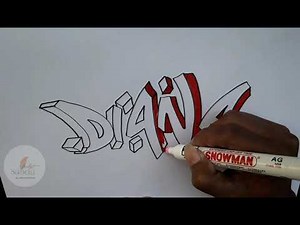 Graffiti nama DIANA
