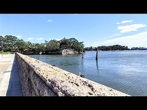 【日本三景】JR仙石線 松島海岸駅から日本三景 松島へ歩く！ Matsushimakaigan sta.⇒Three Most Scenic Spot of Japan MATSUSHIMA