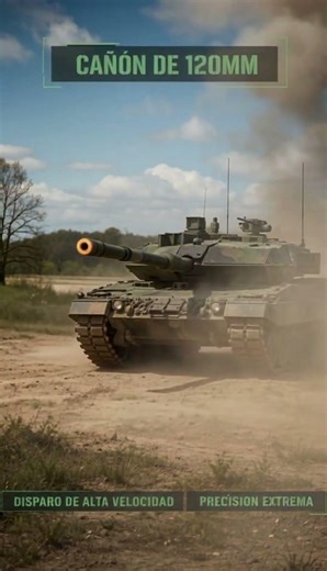 Así funciona el Leopard 2A7 😳 #military #tank
