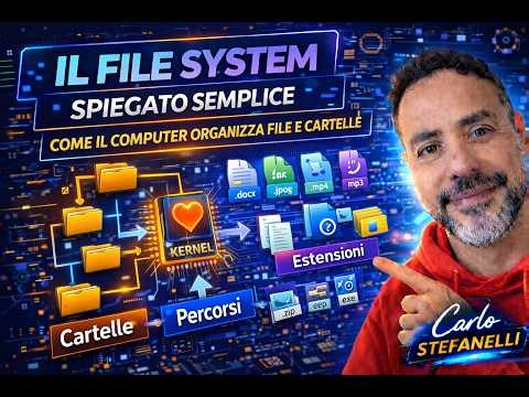 Informatica di Base 10: File System: come il computer organizza i tuoi file