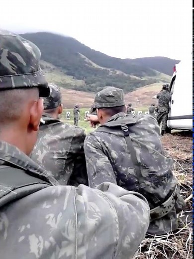 Atirando de fal 7,62 (recruta)