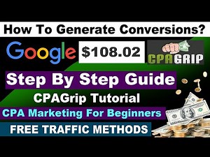 cpagrip - How To Generate Conversions With CPA Marketing Platform (Guide)