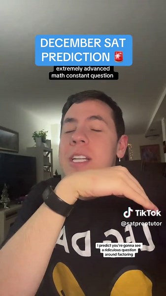 The digital SAT is going to be so difficult in December, especially the math section. Will you be prepared to answer a really difficult constant question on the harder math module? #satprep #satprepmaterial #sattutor #satmath #dsat #sat