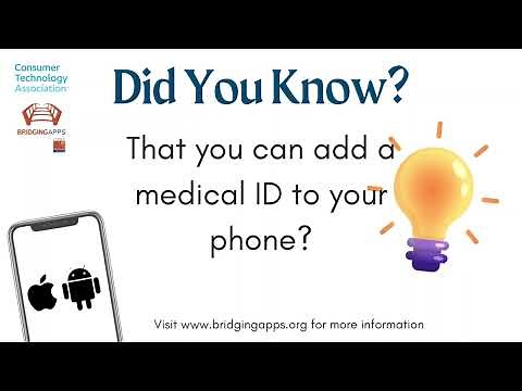 How to Create a Medical ID on an Android Device (Did You Know?)