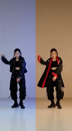 Two Outfits. Same Energy. #dancechallenge #transformation #choreography