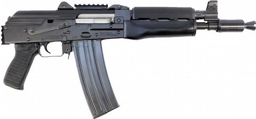 Zastava Arms ZPAP85 Alpha Semi-Automatic AK-47 Pistol 10" Barrel .223/5.56 30rd - Includes Rear Trunnion 1913 Picatinny Brace Mount - ZP85556PA