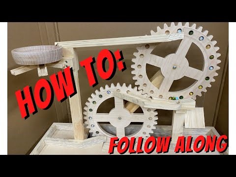 CNC - Marble Machine Lifter / Full Build. Plans Available. Follow Along