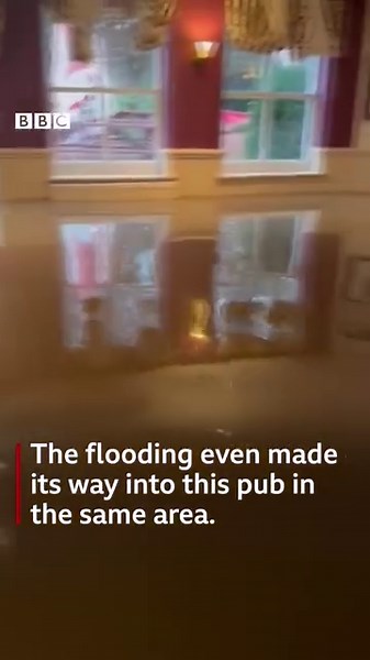 1.8K views · 24 reactions | This is the moment 82-year-old Harry Smith was rescued from his home after floods hit Trevalyn, Wrexham county, on Sunday Harry hitched a piggyback ride from his niece's partner, Tony Jones The nearby River Alyn has seen record water levels since Storm Babet first hit early on Friday More: https://bbc.in/3QtZzyA | BBC Wales News | Facebook