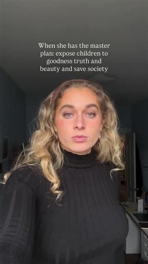 Let’s see if this reaches its intended audience… #classical #beauty #education #goodness #truth