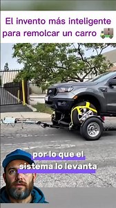 The smartest invention for towing a car #trucks #trailers #truckers #trucks #truck