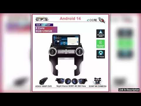 123 Car Radio Android 14 For Land Rover Discovery 4 LR4 2009 2016 Carplay Multimedia Head Unit