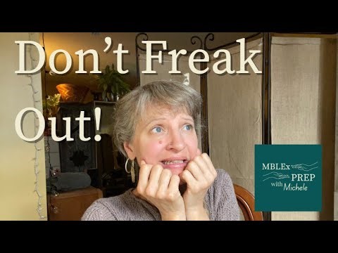 Beat Test Anxiety + Tackle Real MBLEx Questions