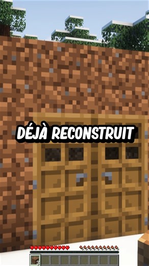 Ton quartier est déjà sûrement reconstruit sur ce Serveur Minecraft ! #shorts