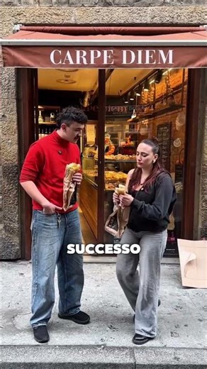 Guarda quely😎 📍Via Por Santa Maria 42r #firenze #schiacciata #carpediem #florence #risate #rell