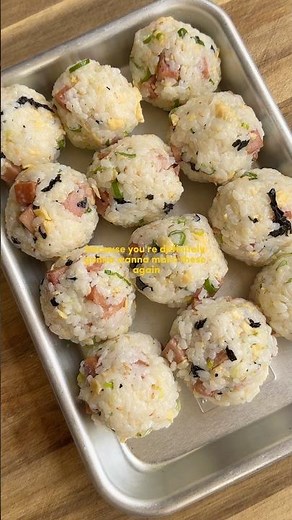Spam & Egg Rice Balls