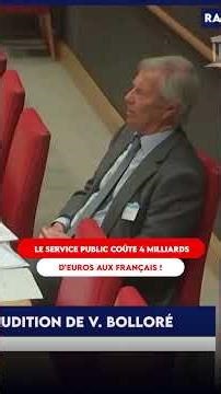 LE SERVICE PUBLIC COÛTE 4 MILLIARDS D’EUROS AUX FRANÇAIS