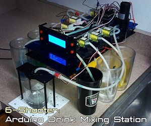 6-Shooter: Arduino Drink Mixing Station