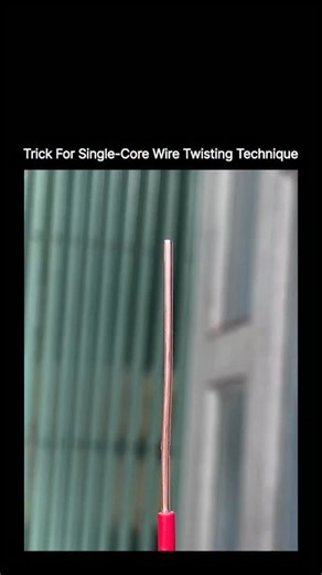 rahulyadav | Explaining Everythinng on Instagram: "@bitzcasino Manual wire twisting often results in structural fatigue and high-resistance electrical gaps due to inconsistent strand compression. This is the Symmetrical-Spiral Torque Interface, a professional method for achieving maximum mechanical bonding and conductivity between single-core conductors. The critical step is the axial-rotation synchronization. By securing the conductor ends and utilizing a specialized leverage point—often an orb