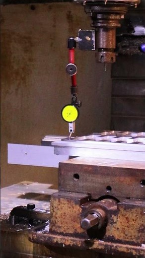 What Is Dial Indicating in CNC Machining? #machining #cncmill #cnc
