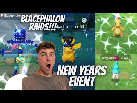✨Shiny Costume Pikachu, Charmander & More Hunt! PLUS Blacephalon Raids In Pokemon Go!✨