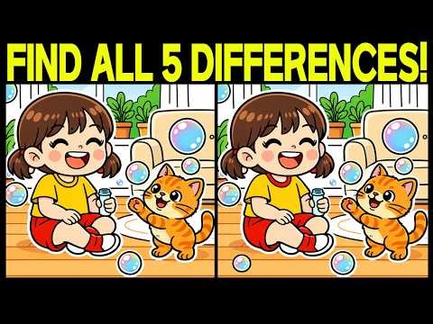 Find All the Hidden Differences | Fun Puzzle Game