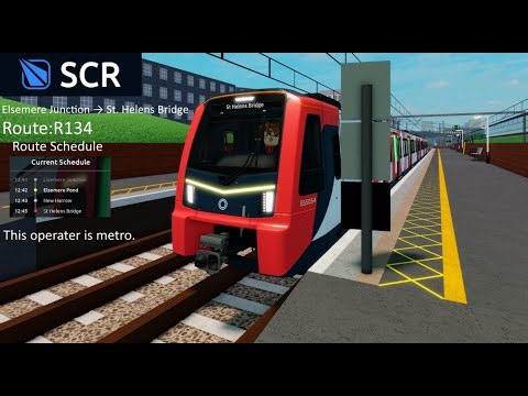 Roblox SCR Route R134 (Elsemere Juction → St. Helens Bridge)