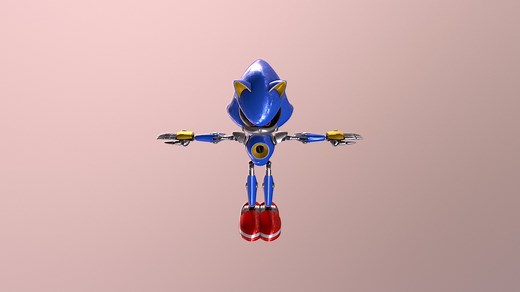 Sonic Forces - Metal Sonic - Download Free 3D model by blacktailsthefox