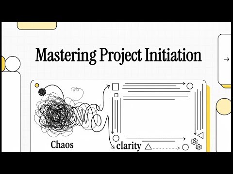 Module 3 (Concept) : Mastering Project Initiation | Project Management [Audio Book Illustration]