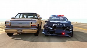 69K views · 1.8K reactions | Cars vs Angry Police Car -BeamNG.Drive | Drive Gameplay | Facebook